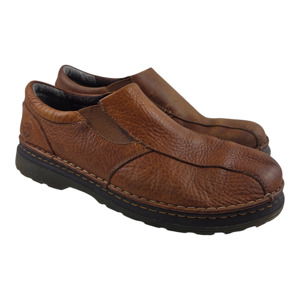 Dr. Martens Tevin Slip On Loafers Sz 13 Brown Leather AirWair Casual Gorpcore‎
